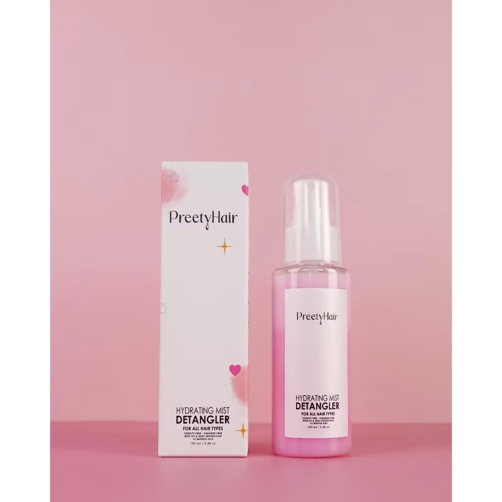 Preety Hair Hydrating Mist Detangler + Free Gift