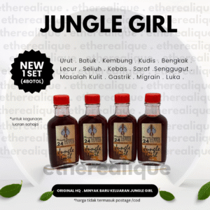 Jungle Girl Minyak Penawar 24 Herba