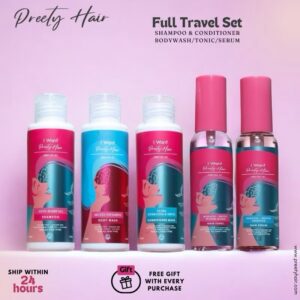 Preety Hair Full Travel Set